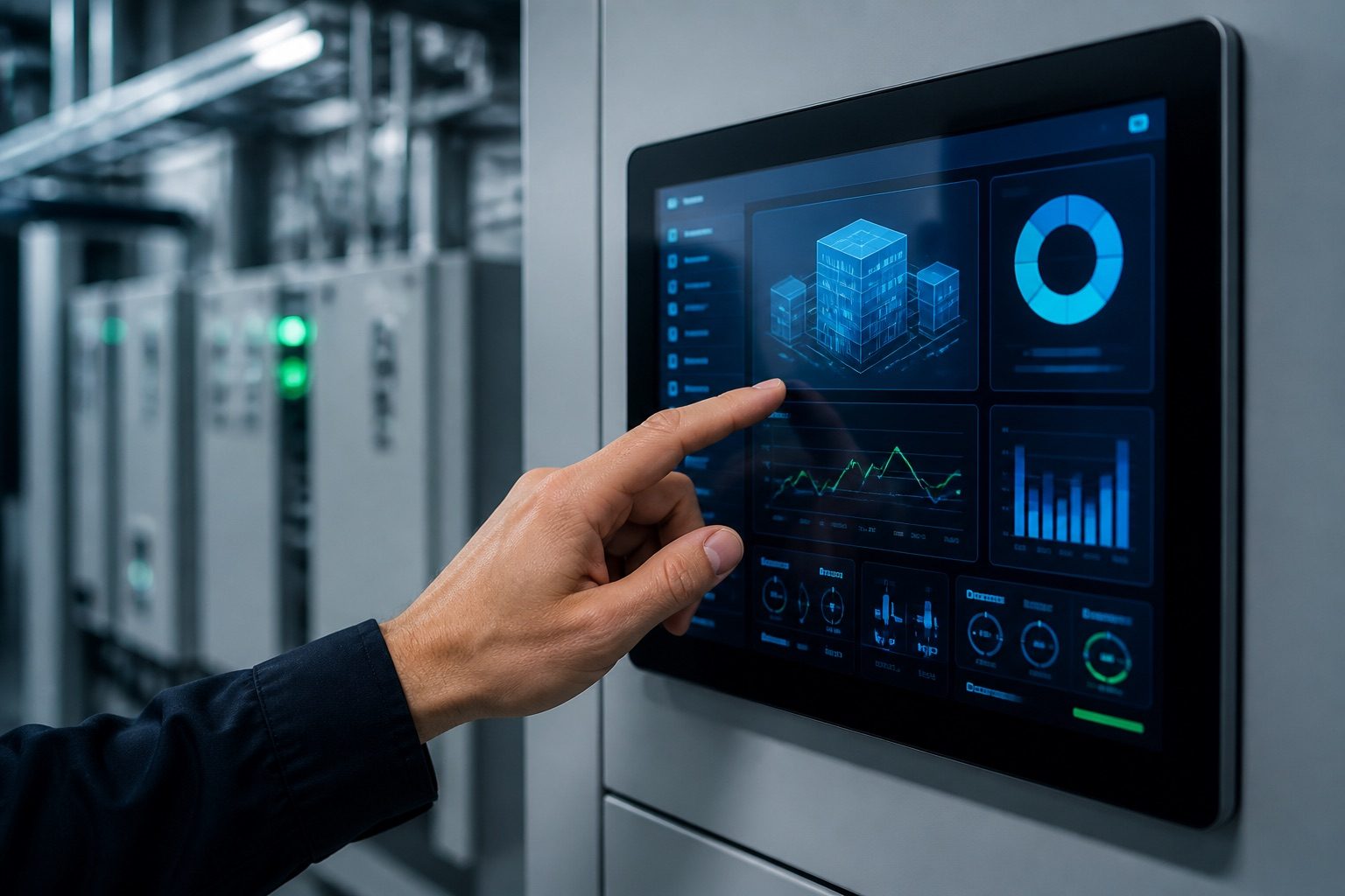 Building energy management controls dashboard